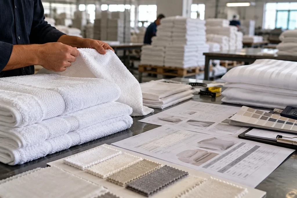 Hotel linen RFQ template for hospitality procurement